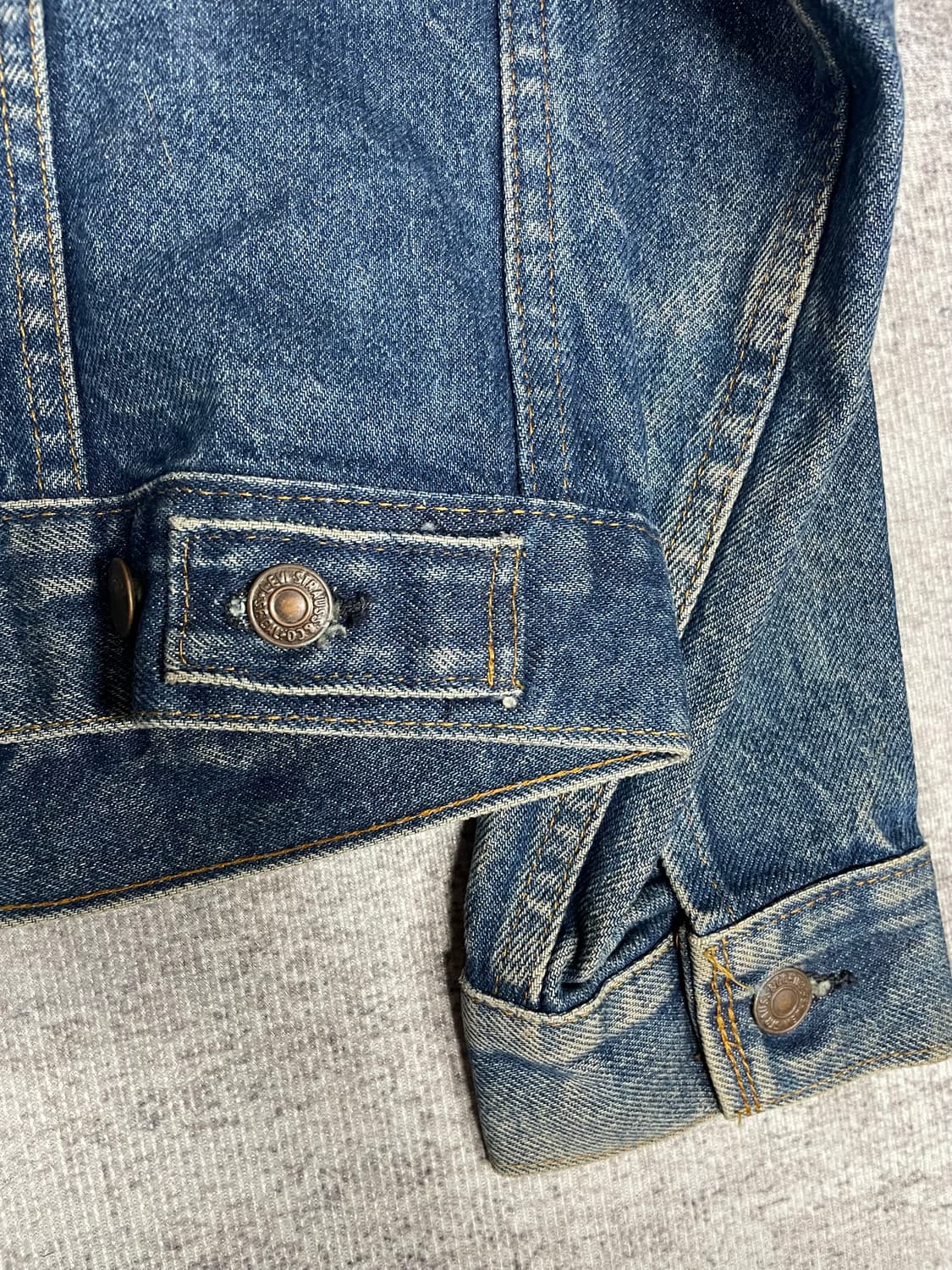 80s USA vintage Levis 트러커 3세대 상품이미지8