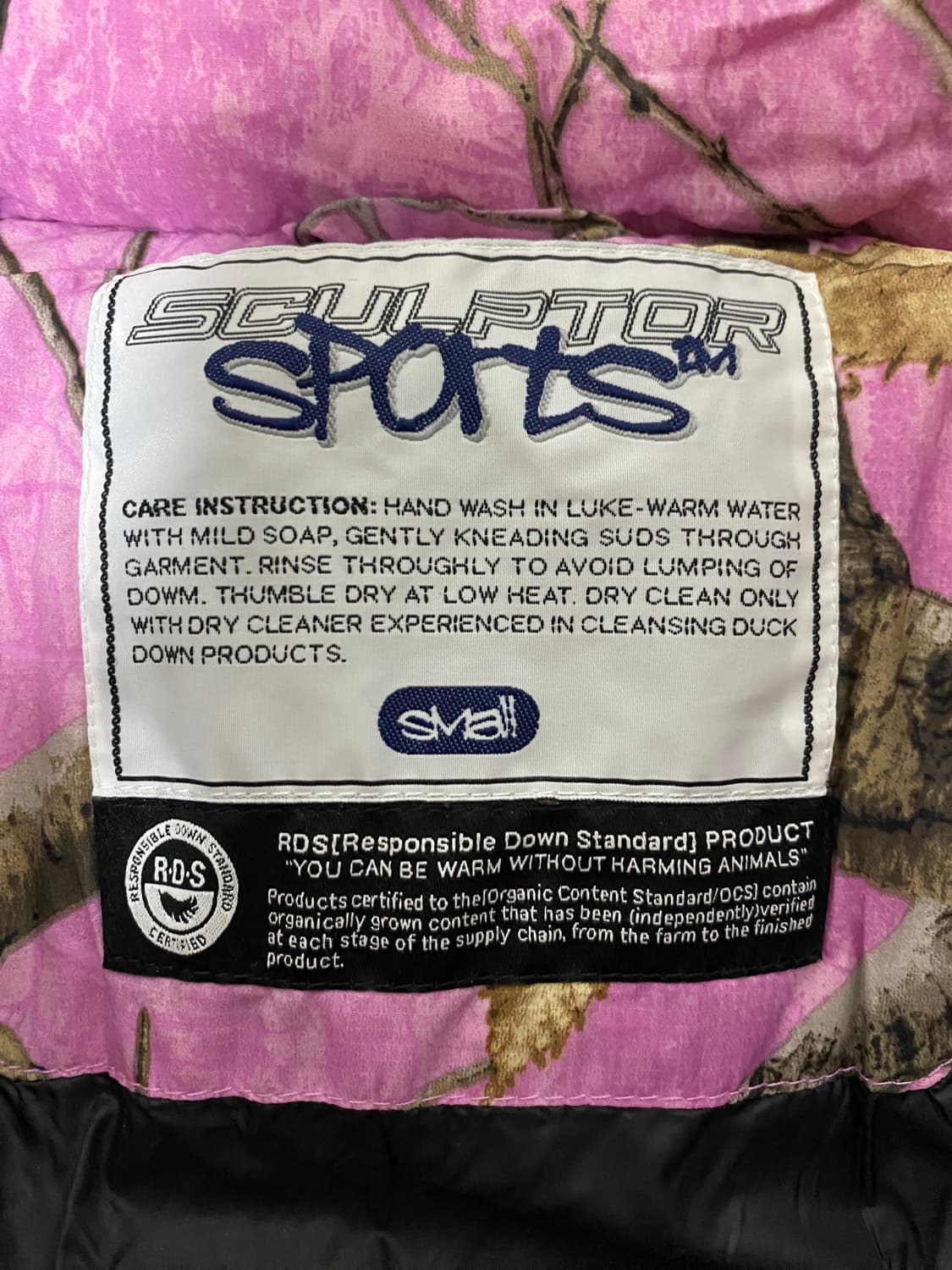 스컬프터 리얼트리 패딩 S 상품이미지4