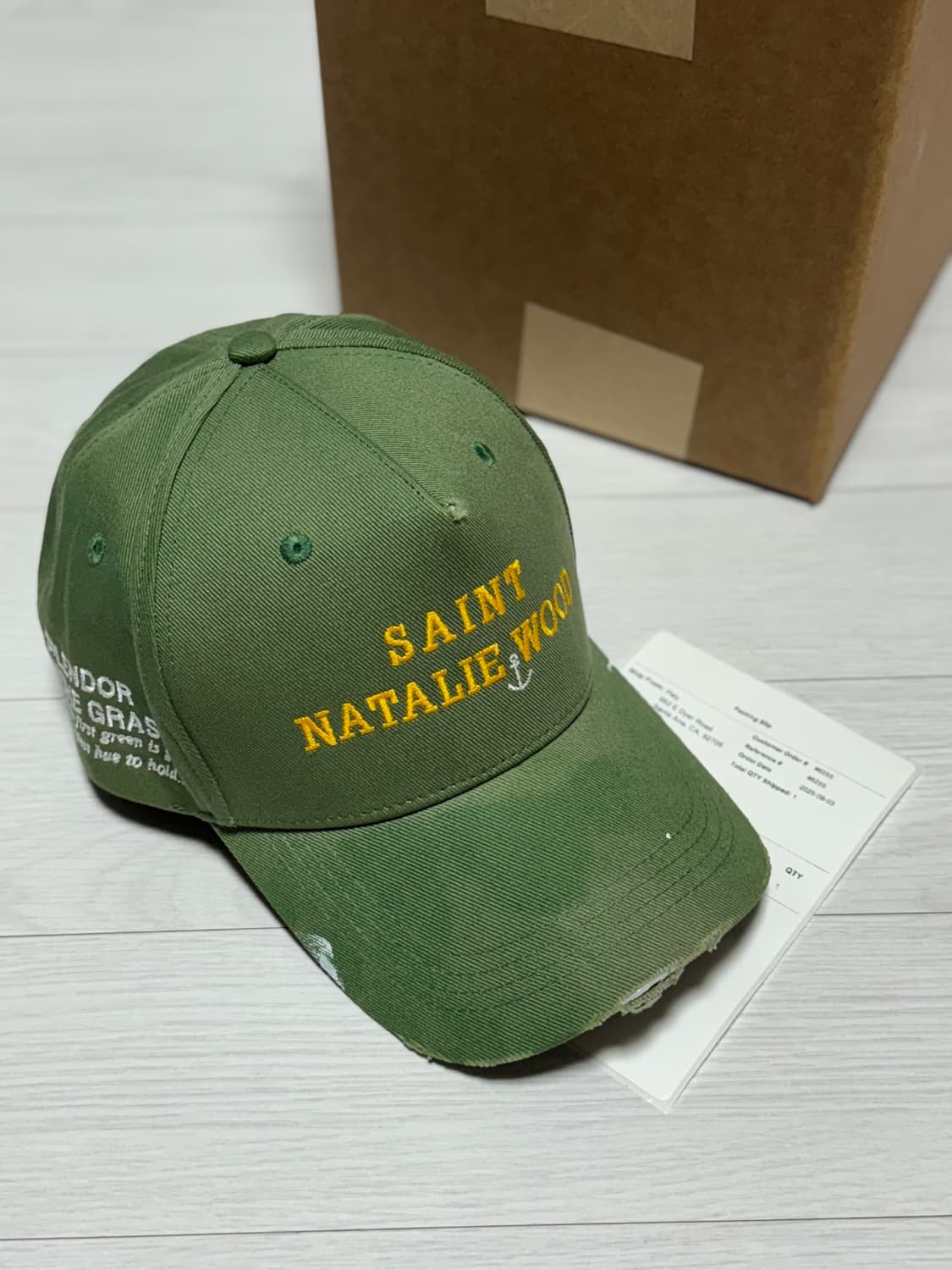 팔리할리우드 세인트 나탈리우드 SAINT NATALIE WOOD 캡 상품이미지9