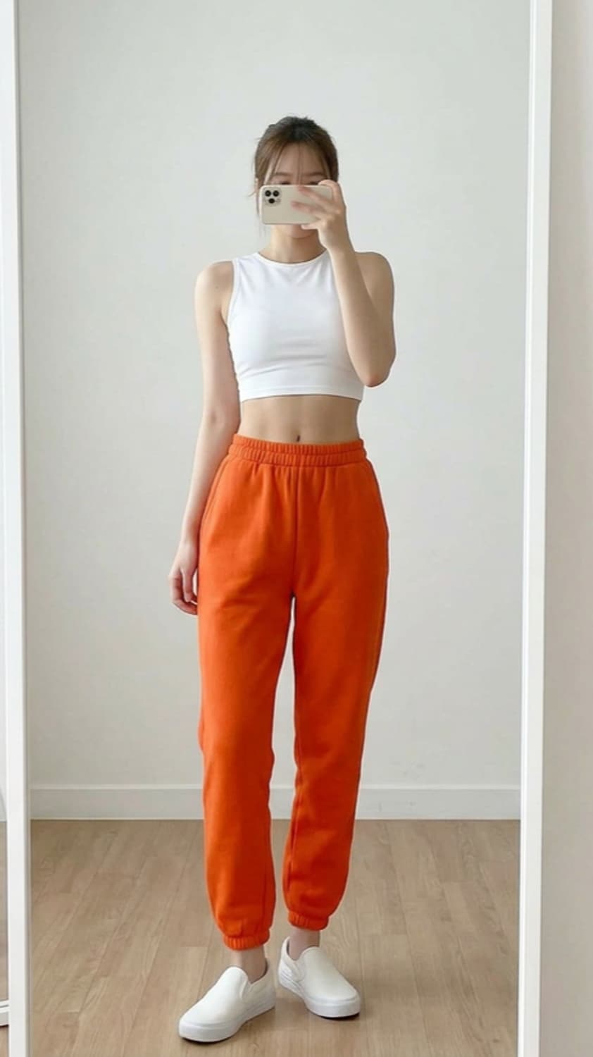 (새옷) 기모팬츠 운동복 츄리닝바지 프리사이즈 2개 상품이미지1