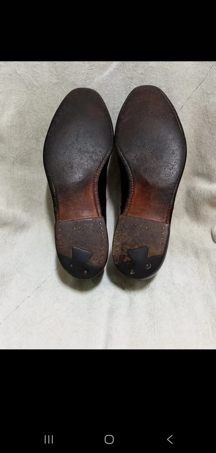 [판매] alden 9015 알든 9015 쉘코도반 캡토 발모랄 9.5D 상품이미지7