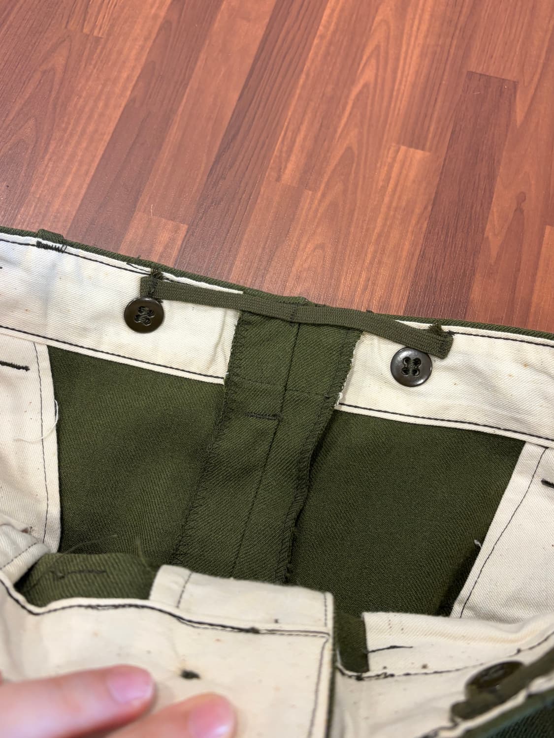 50s Military U.S.Army  M-1951 울 필드 팬츠 상품이미지8