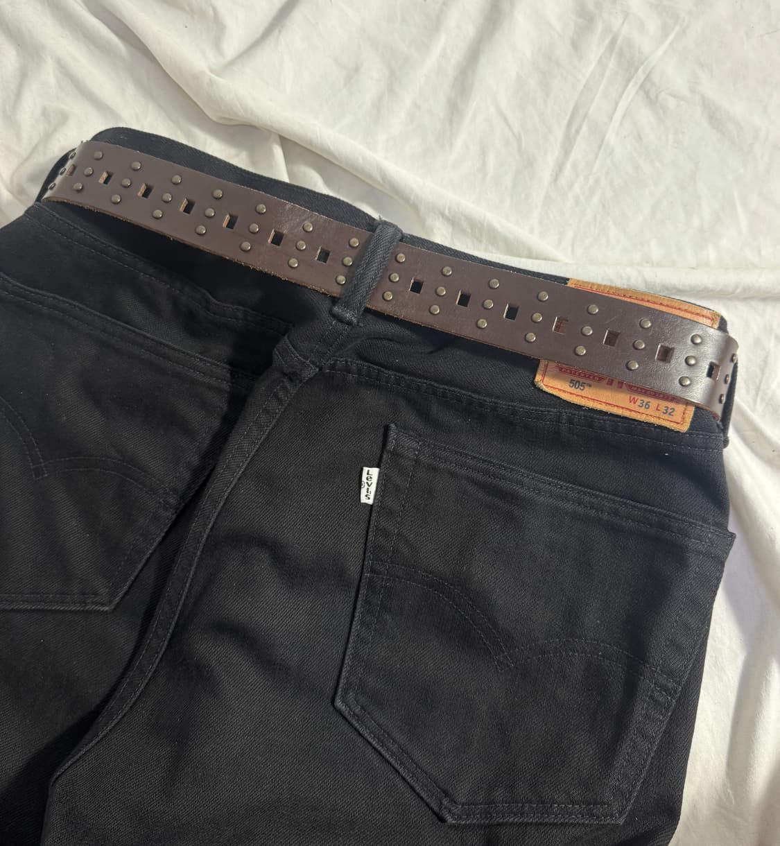 빈티지 스터드 벨트 상품이미지2