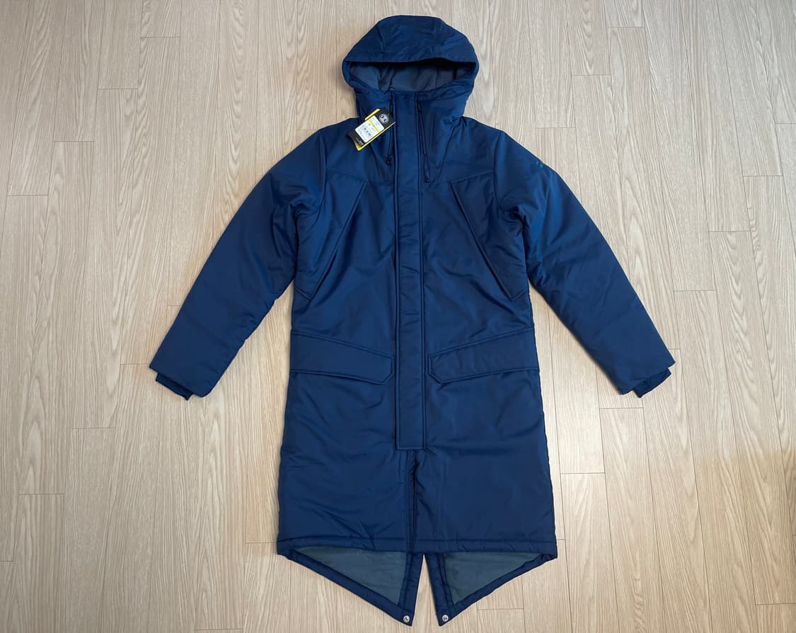 언더아머 UA 롱 코트 벤치 코트 네이비 상품이미지1