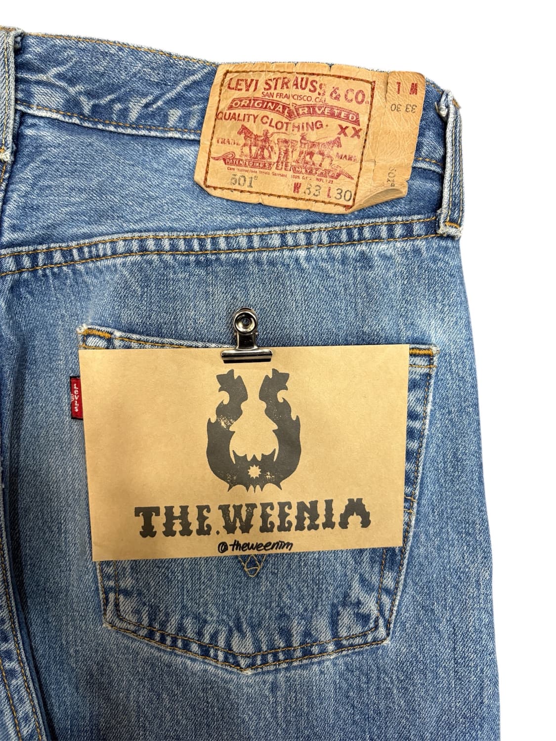 00's levi's repair jeans 상품이미지7