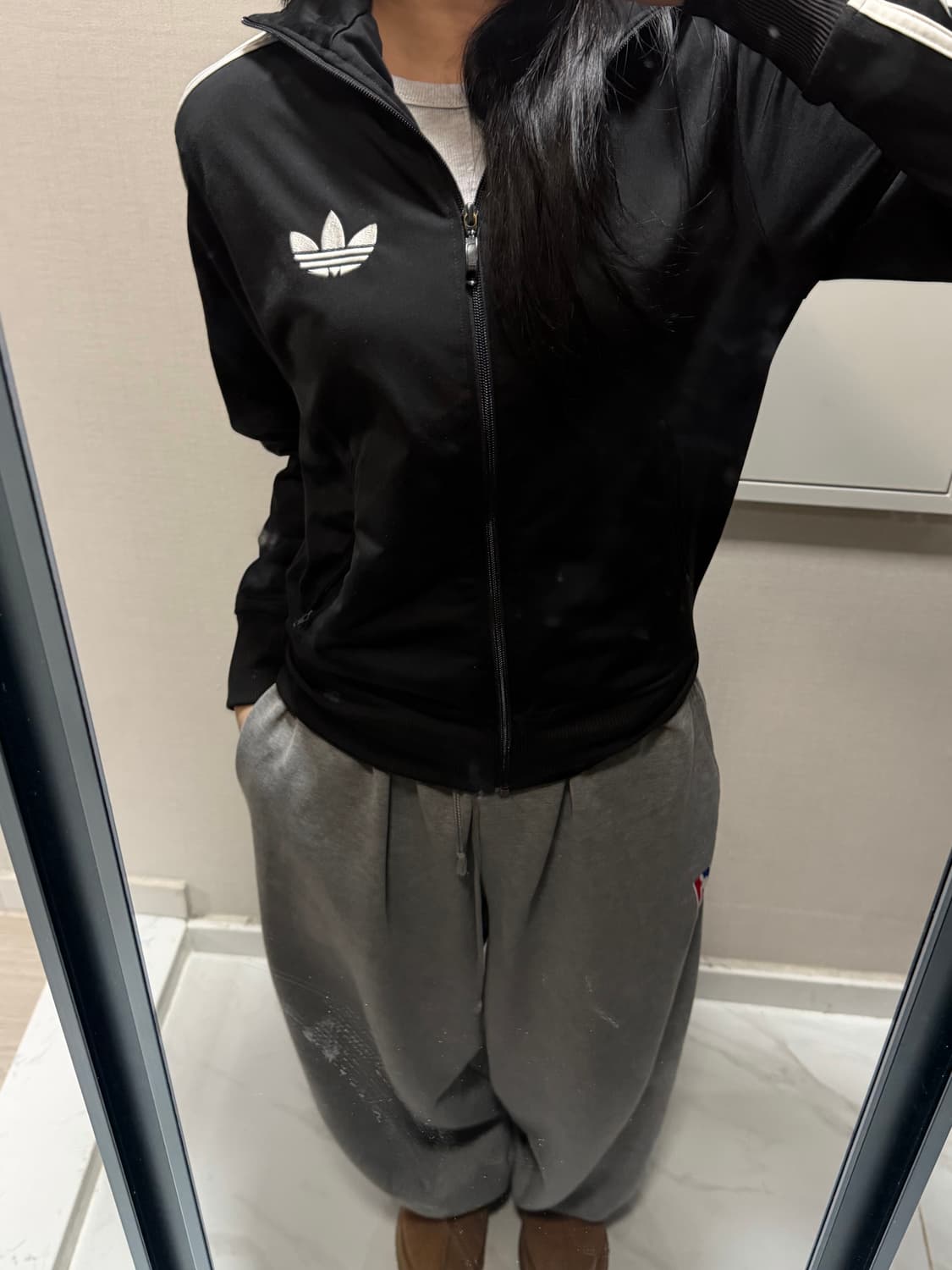 아디다스 파이어버드 블랙 트랙집업 85 상품이미지1