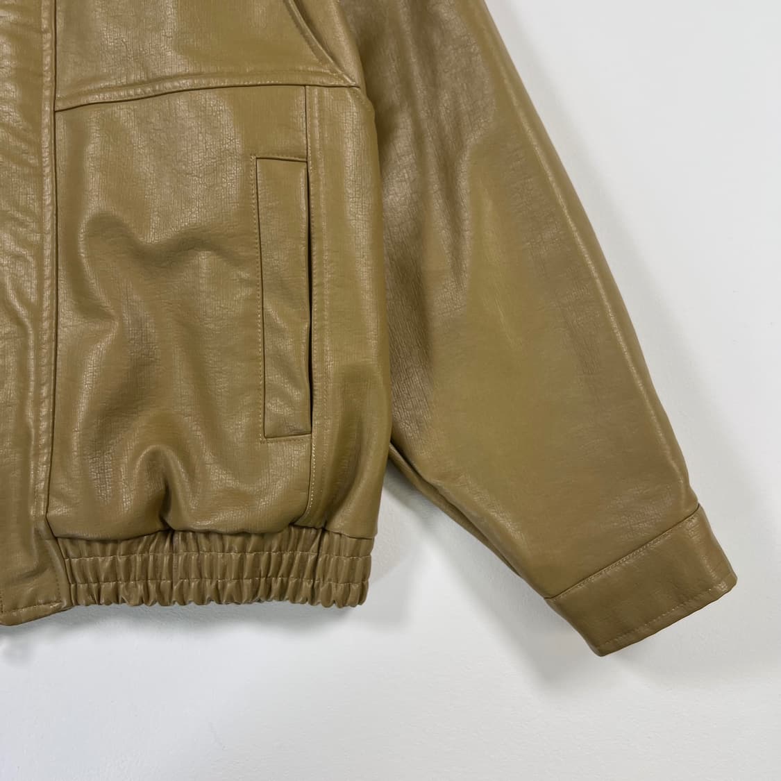 PAIR 레더 봄버 자켓 상품이미지2