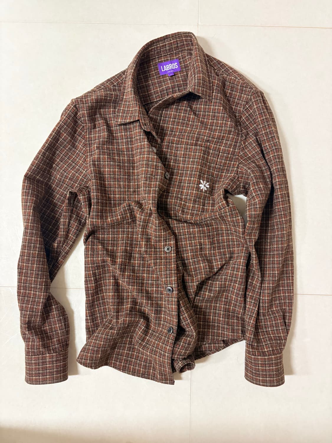 라브로스 체크셔츠 상품이미지1