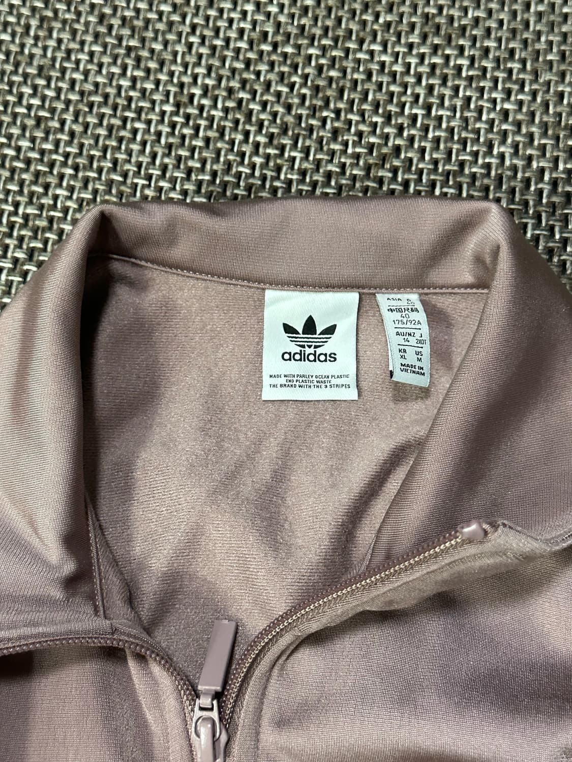 아디다스 핑크 브라운 투웨이 트랙탑 져지 상품이미지5