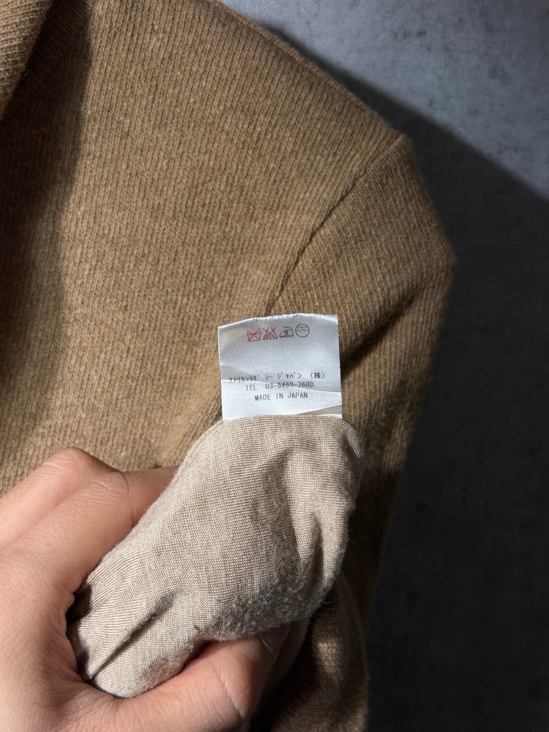 Vintage knit zip-up 상품이미지8