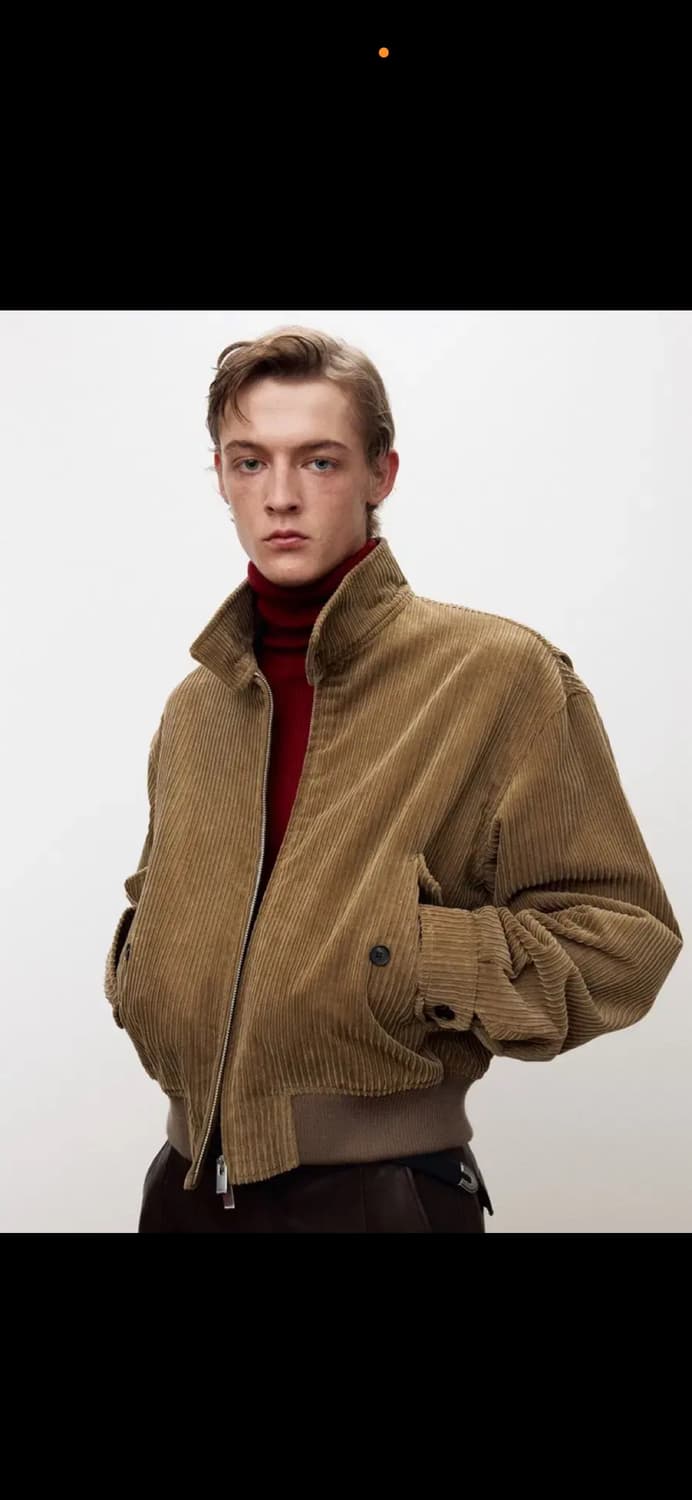 토니웩 이탈리아 코듀로이 헤링턴 자켓 XL  상품이미지1