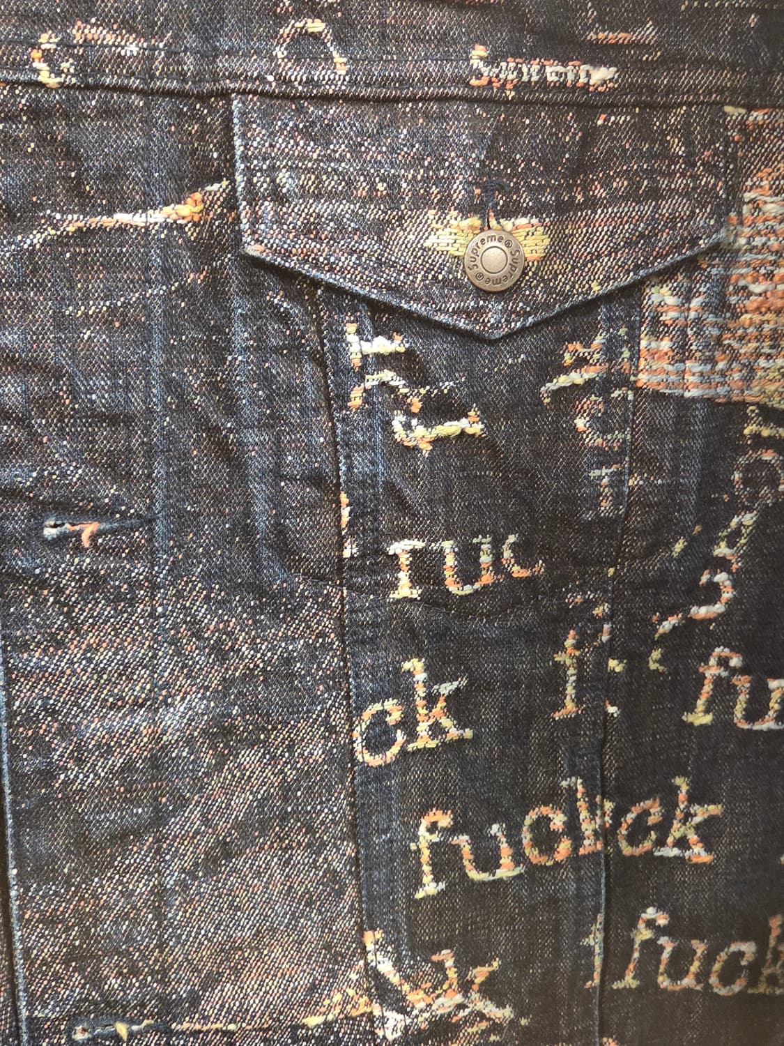 슈프림 아카이브 데님 자켓 상품이미지3