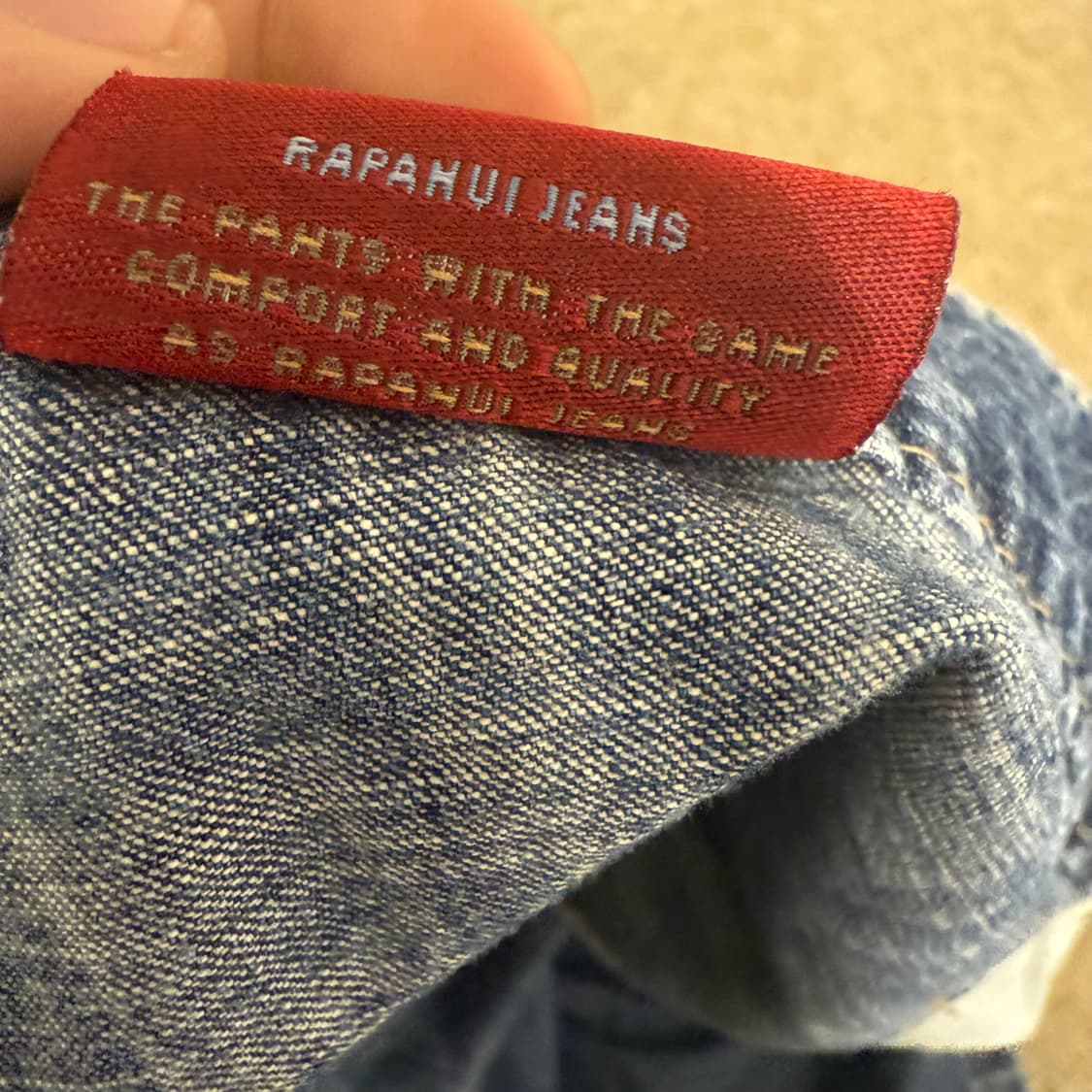 라파누이 Y2K 데님 카고 포켓 팬츠 상품이미지2