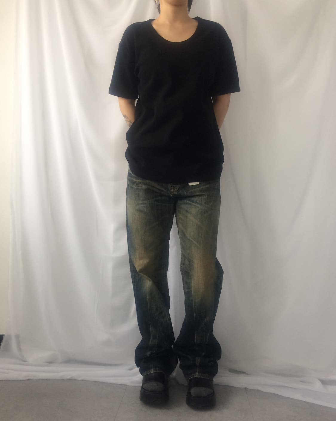 Avirex ribbed t shirt 상품이미지4