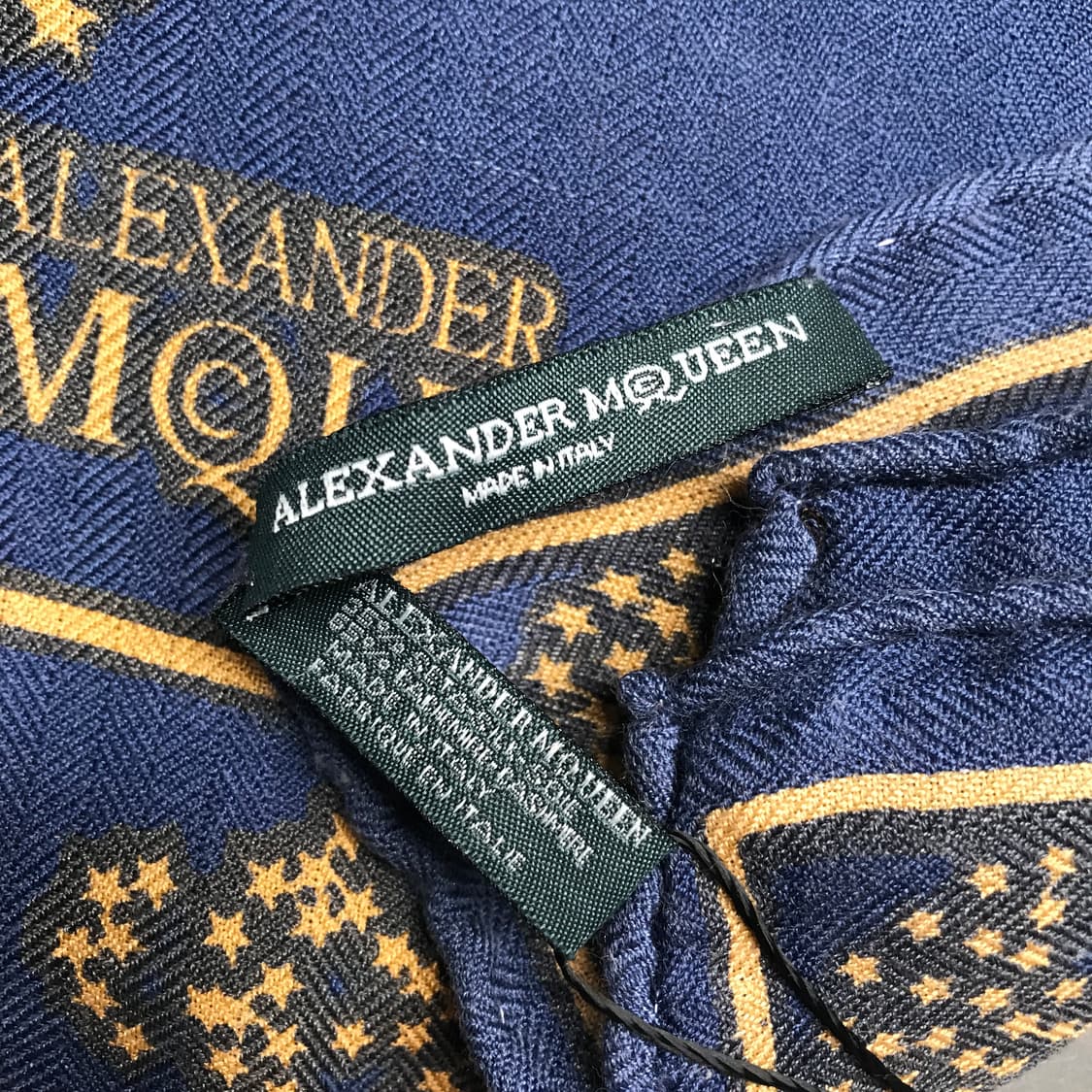 알렉산더 맥퀸 패턴 스카프 상품이미지5