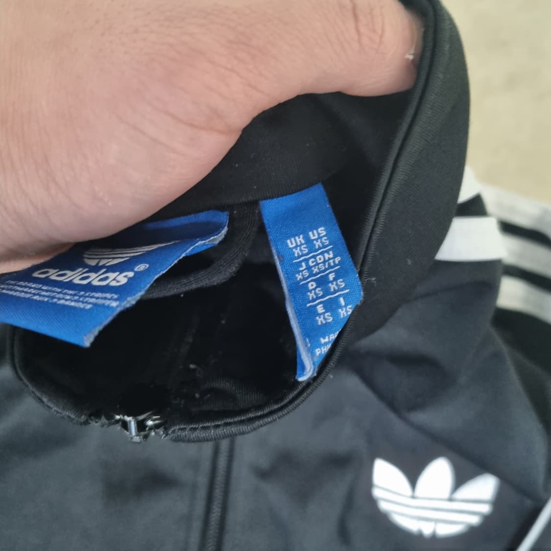 아디다스 오리지널 파이어버드 져지 블랙 상품이미지3