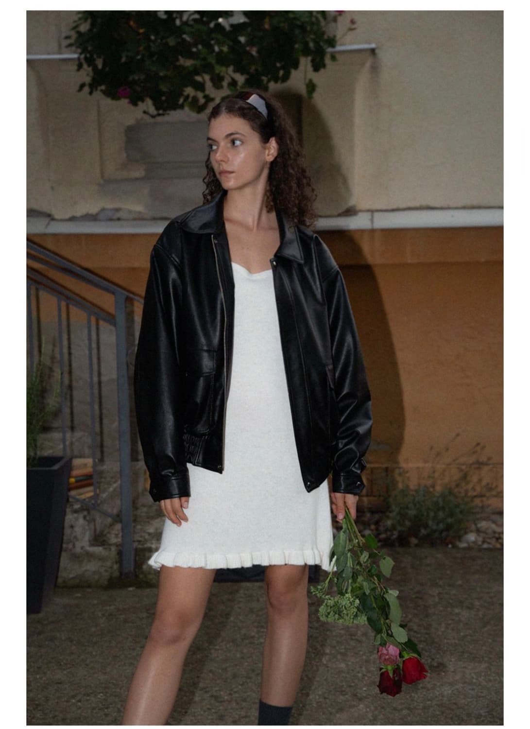 위드아웃썸머 Buffy knit onepiece (ivory) 상품이미지2