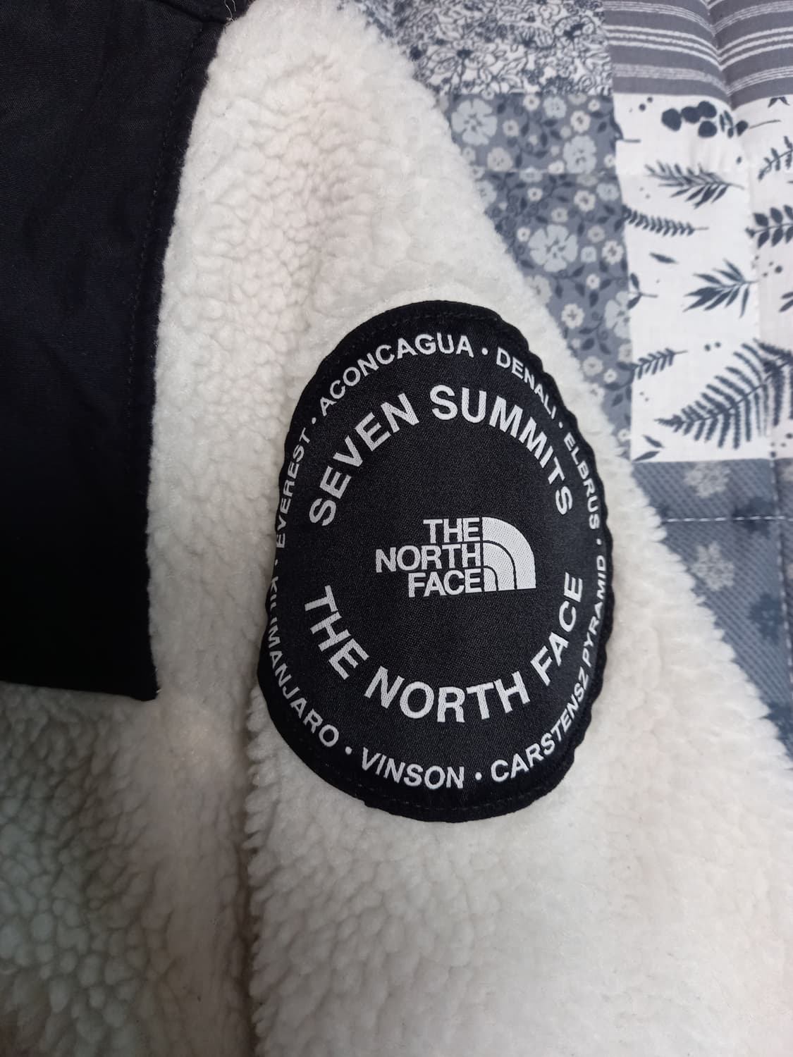 노스페이스 세븐써밋 화이트 뽀글이 플리스 2xl 상품이미지3