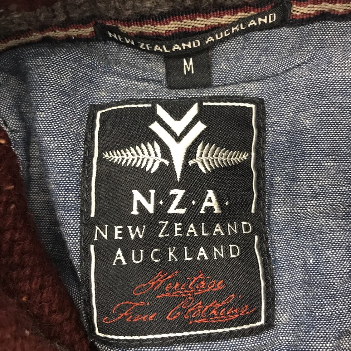 뉴질랜드 오클랜드 울100프로 하프집업니트 [국내100-105] 상품이미지5