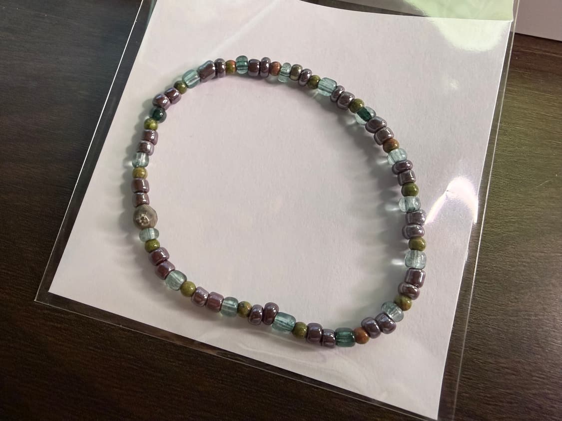 simple Brown&green bracelet 상품이미지5