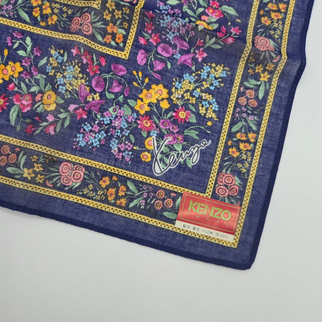 KENZO 겐조 손수건 스카프 [BF9688-0712-10] 상품이미지5