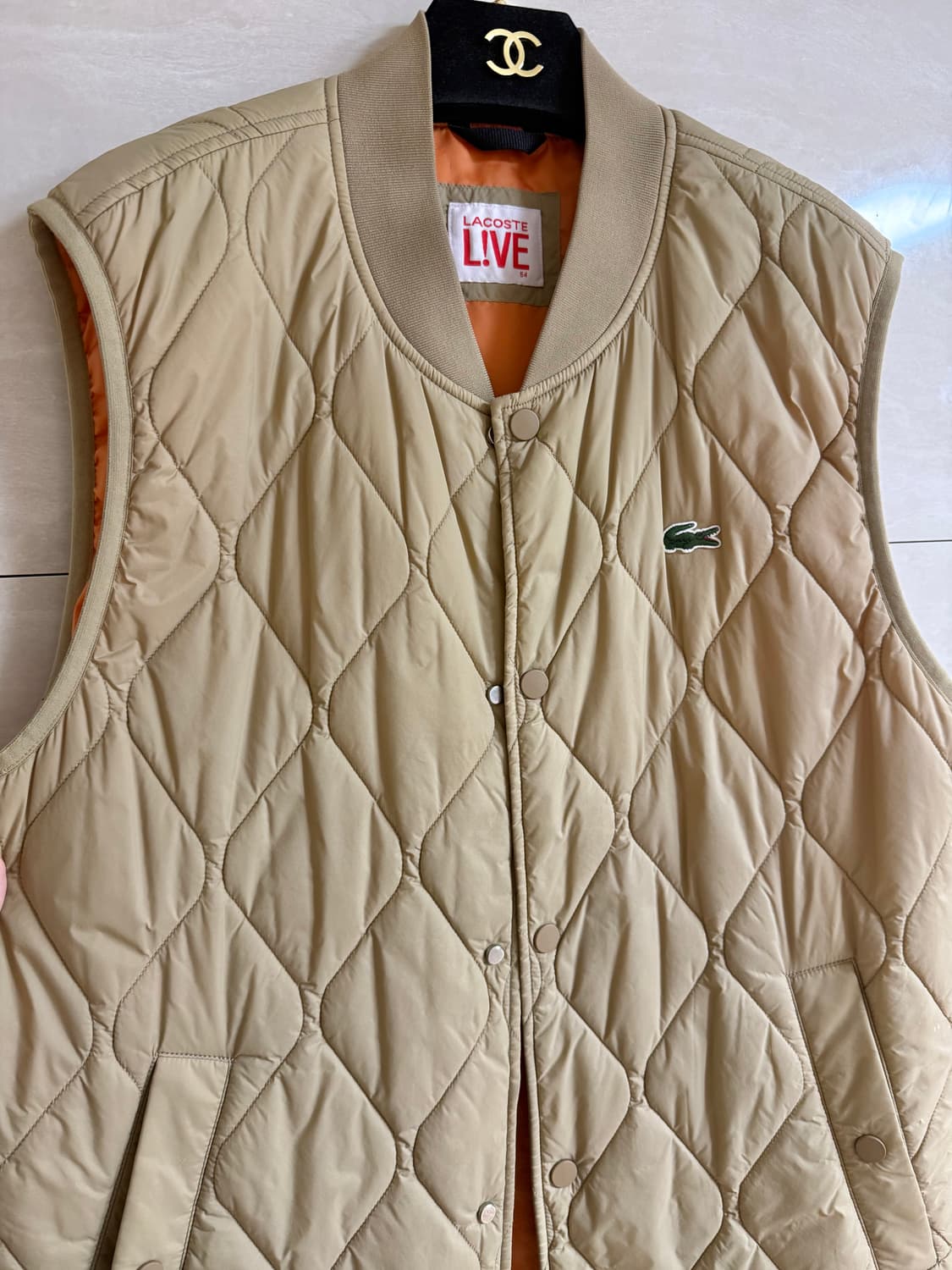 라코스테 퀄팅 패딩조끼  상품이미지3