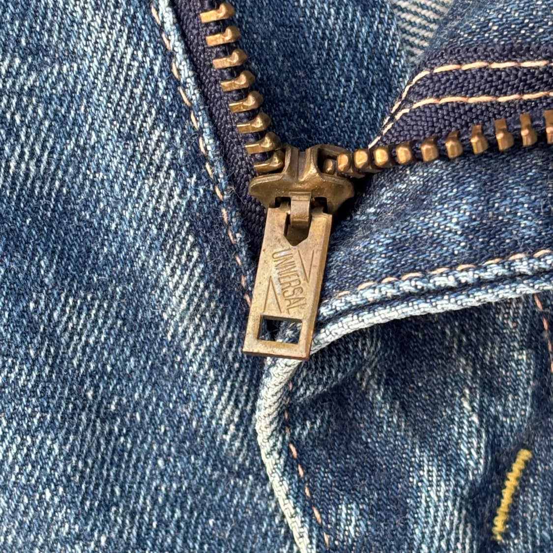 일본 웨어하우스 부쉬 셀비지 데님 팬츠 상품이미지7