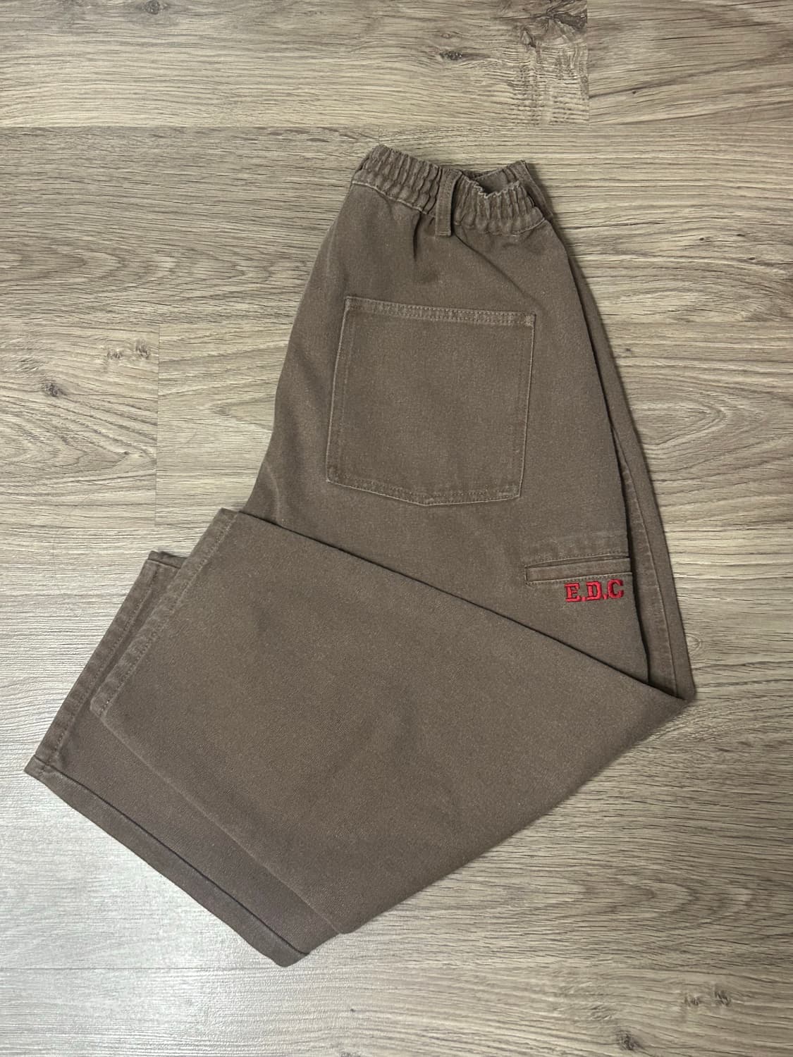 엑스톤즈 사운드 벌룬 캔버스 코튼 팬츠 상품이미지5