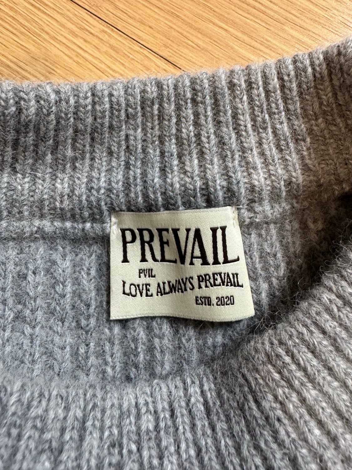 prevail 프리베일 클래식 피셔맨 풀오버 니트 상품이미지4