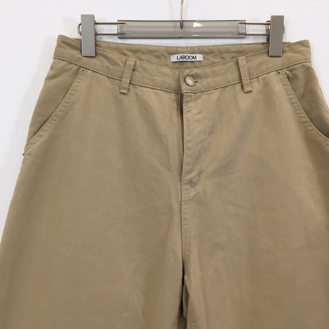 LAROOM 라룸 베이지 와이드팬츠 29-30  상품이미지2