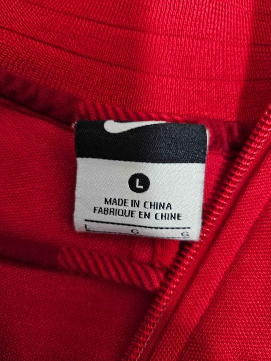 나이키 맨유 레드 DHL 트랙탑져지 L 상품이미지3