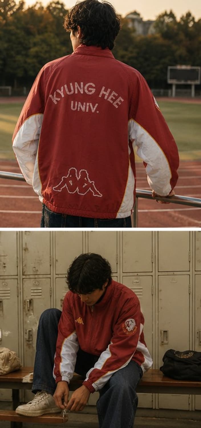 Vintage Kappa KyungHee.UNIV Track Jacket 상품이미지2