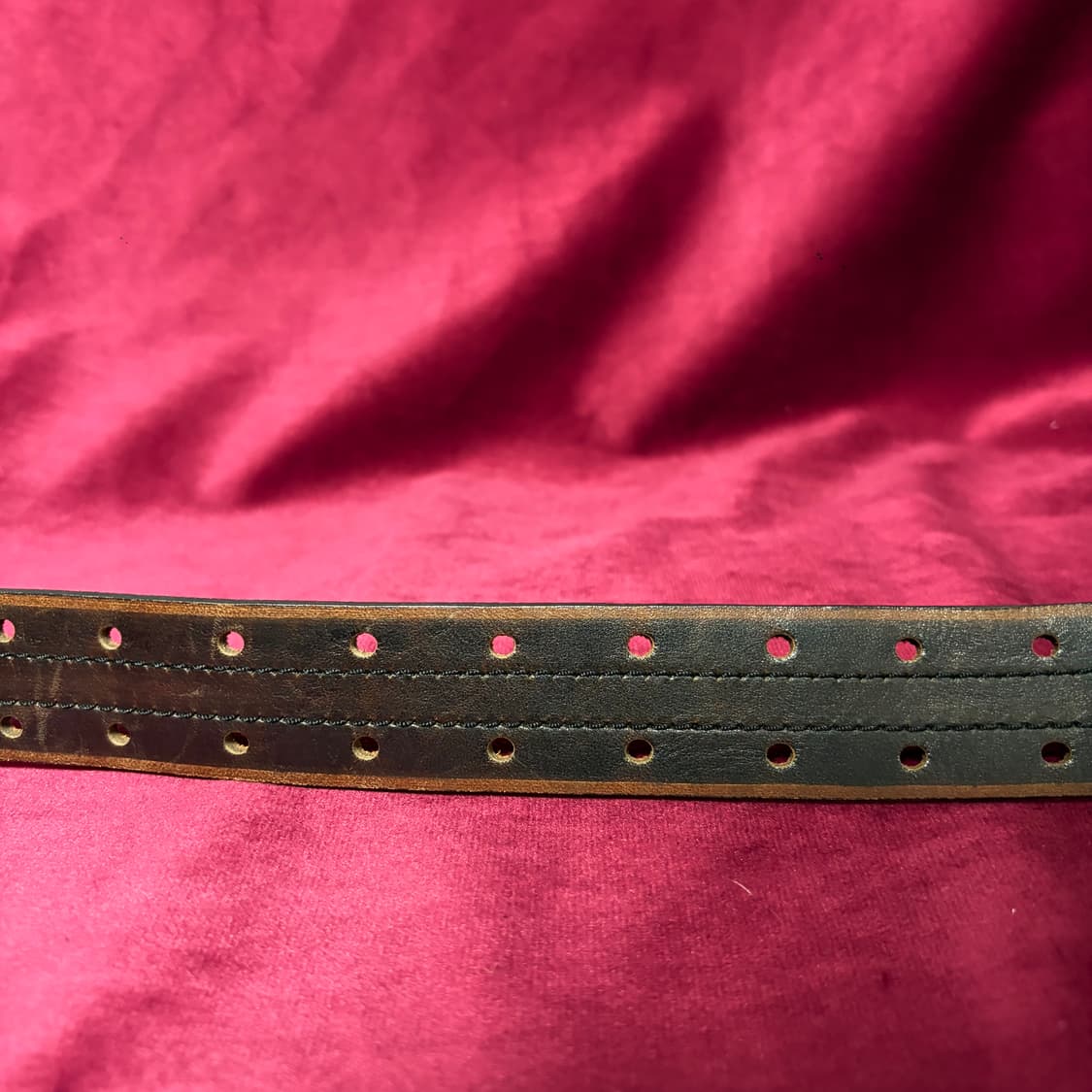 Marco 더블 펀치드 레더 벨트 상품이미지4