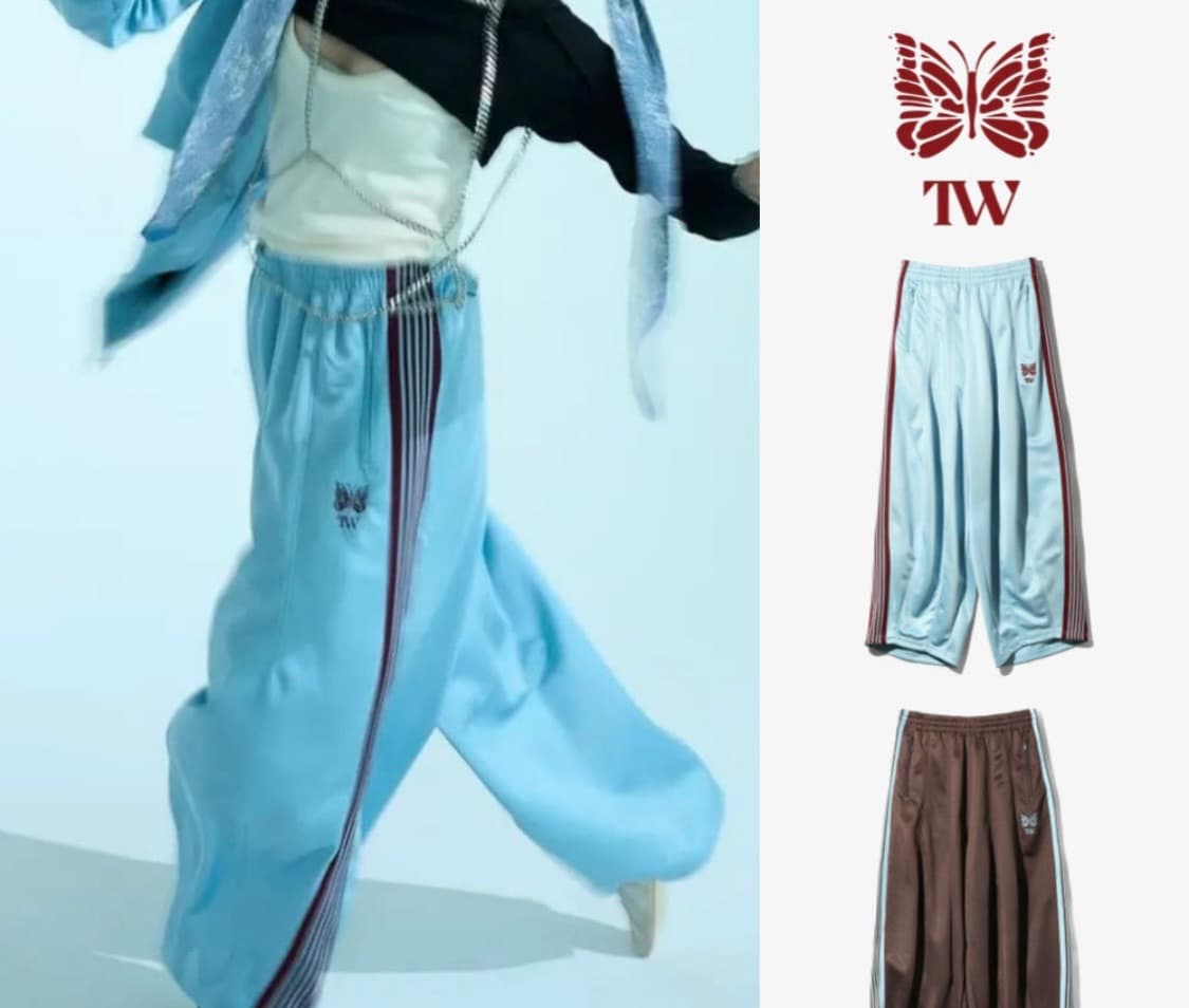 니들스 TW hd 신상 트랙팬츠 S,M,L 하늘 미개봉 새상품 상품이미지1