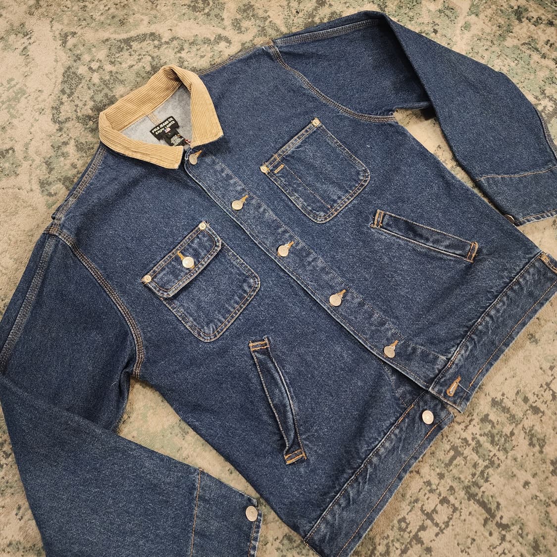 90s 제작 폴로 덩가리 데님자켓 상품이미지2