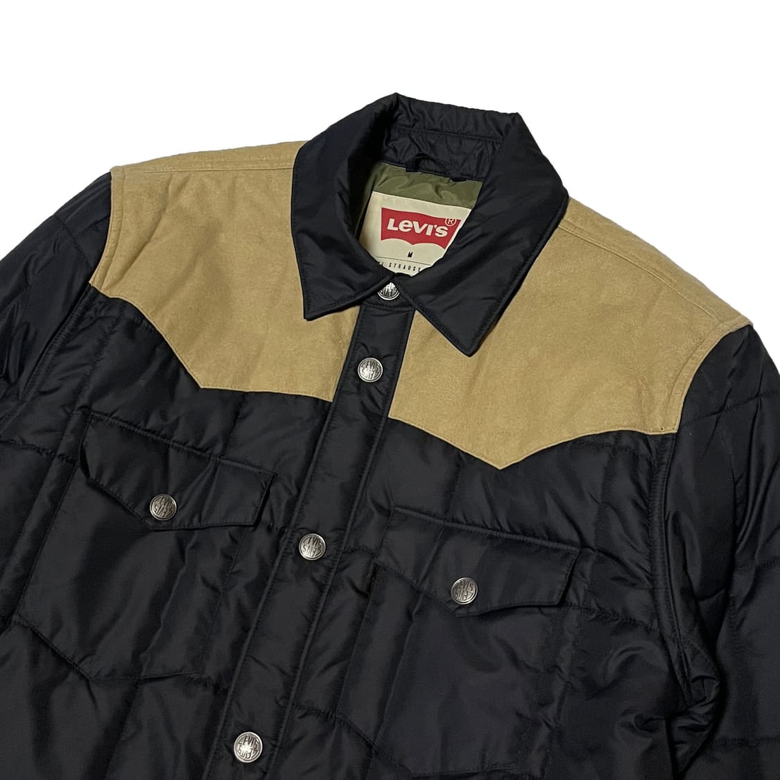 리바이스 블랙탭 웨스턴 셔츠 패딩 상품이미지3