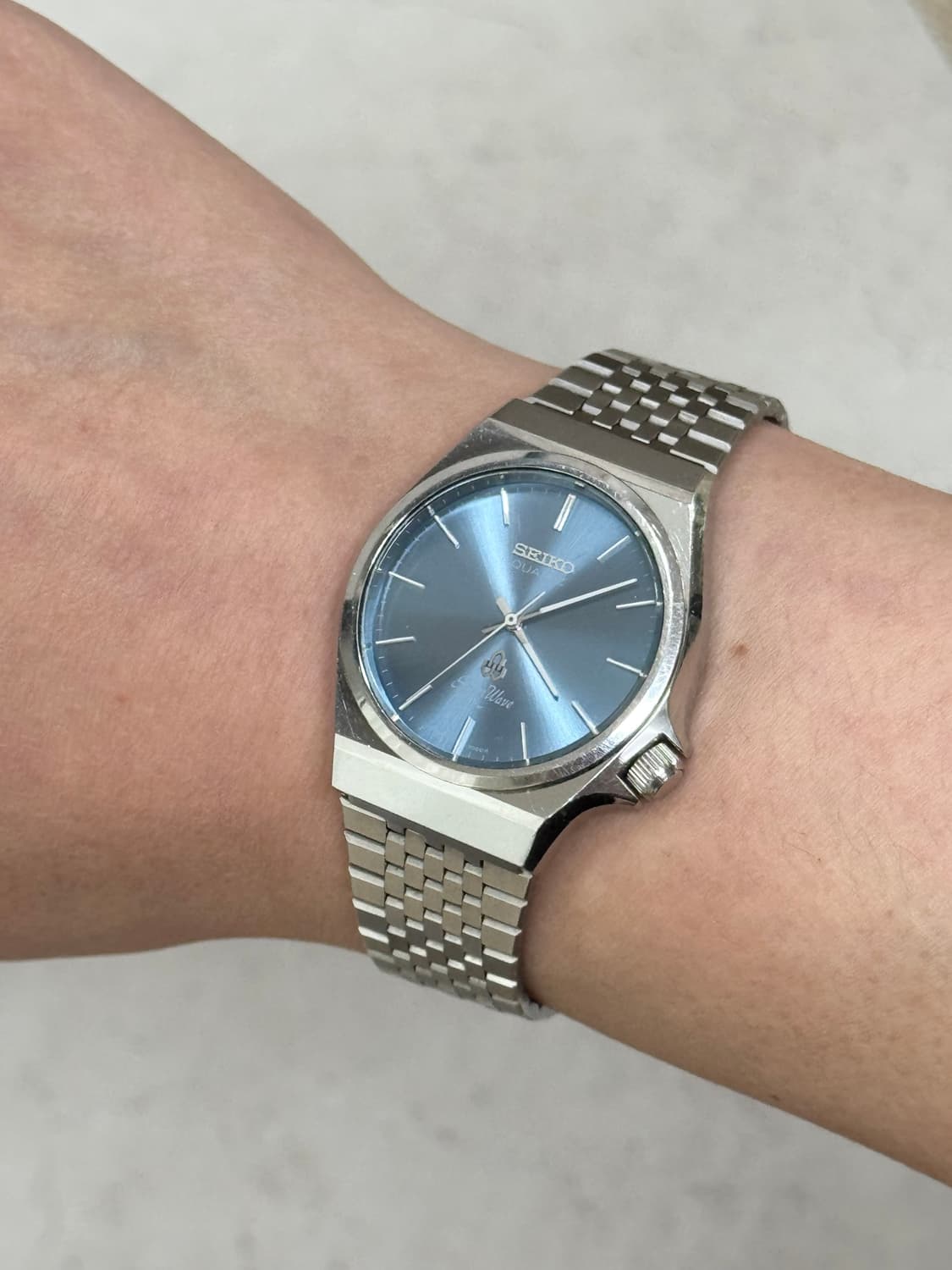 70s 빈티지 세이코 실버웨이브 쿼츠 상품이미지10