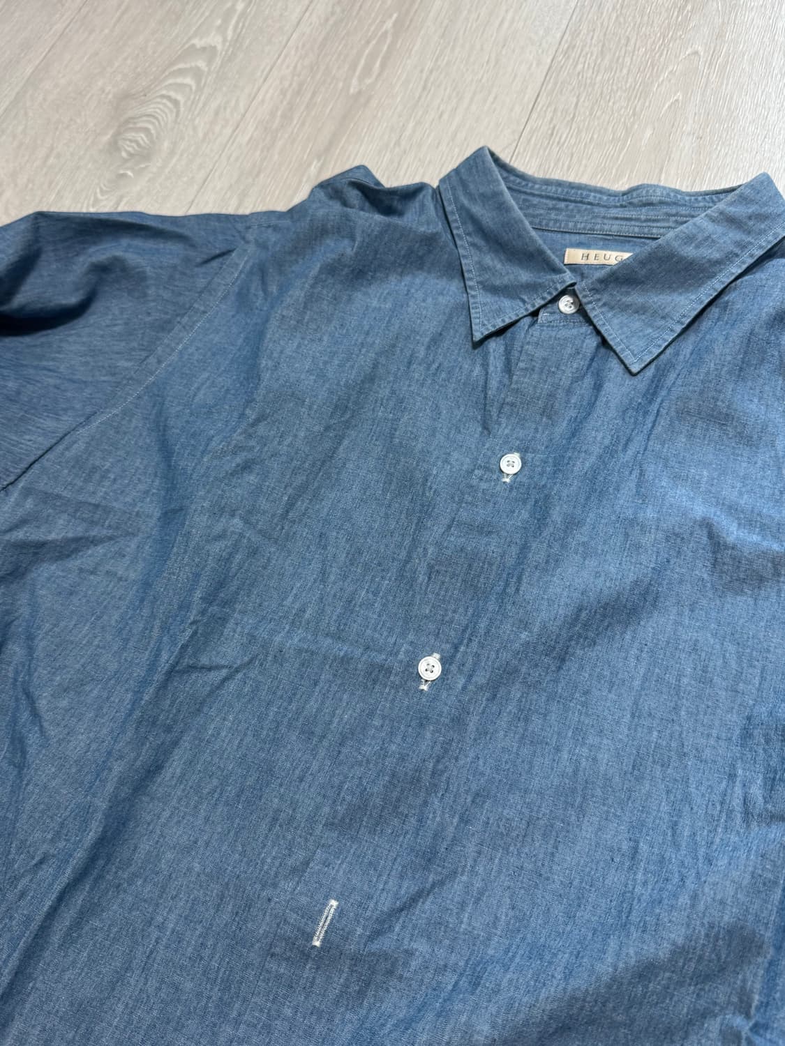 Heugn 유겐 샴브레이셔츠 3사이즈 상품이미지4