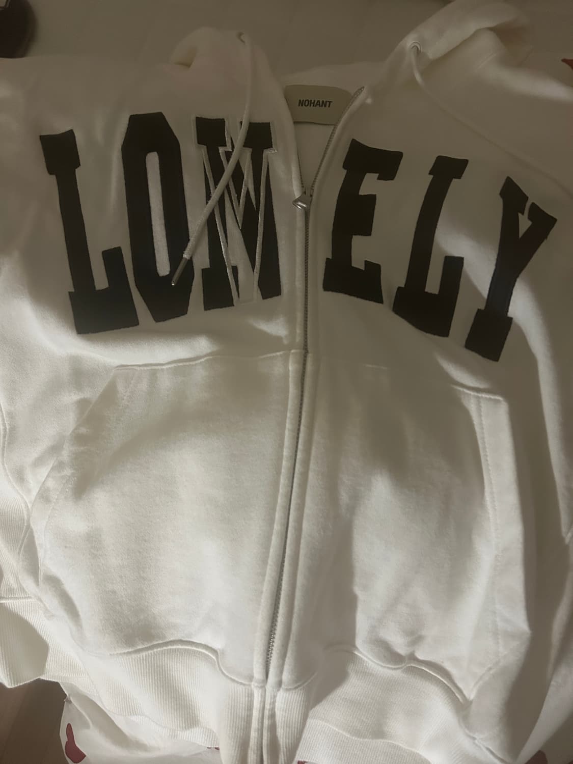 NOHANT노앙 론리러블리 후드집업s 상품이미지1