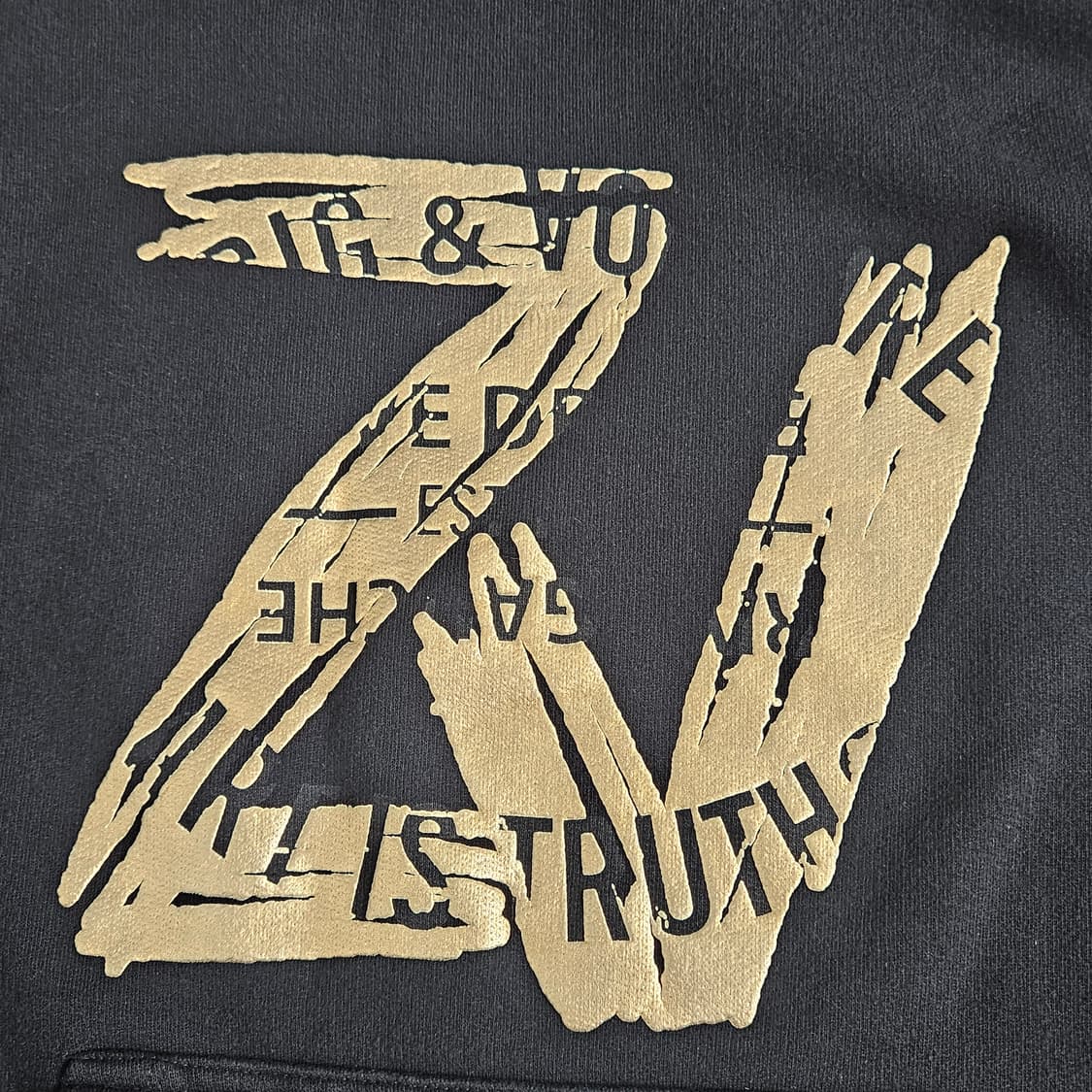 자딕앤볼테르 검정 후드티 상품이미지4