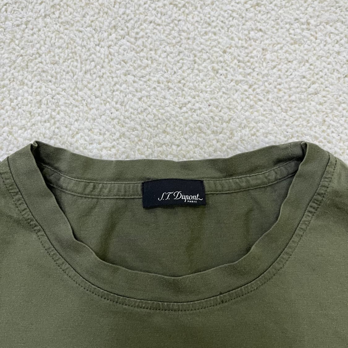 실측확인 ST듀퐁 반팔 티셔츠 0323M 상품이미지2