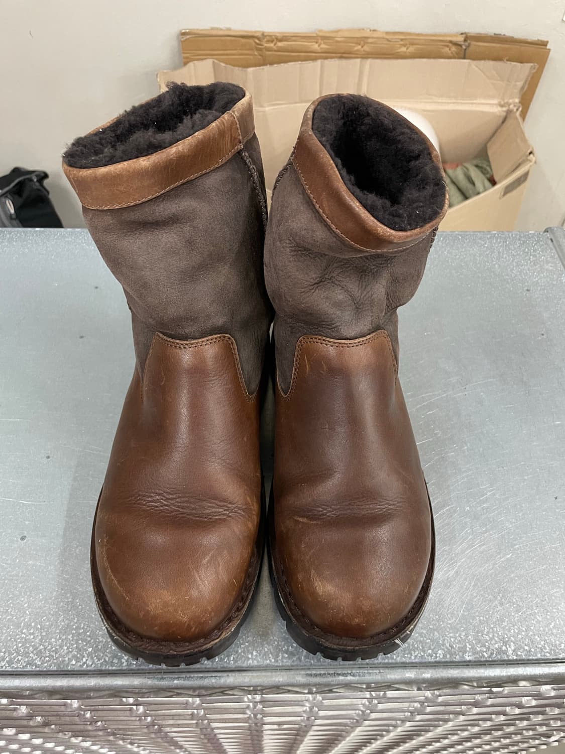 어그 맨즈 브라운 셰어링 부츠 270 상품이미지5