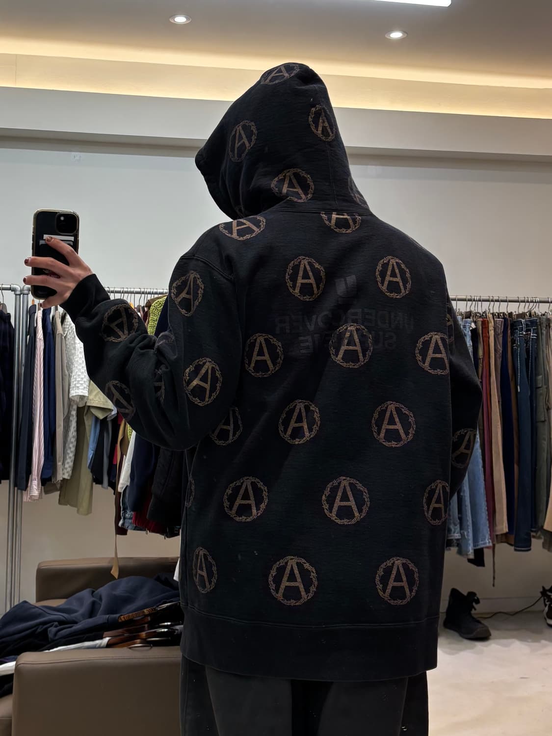 슈프림x언더커버 아나키 후드티 상품이미지9