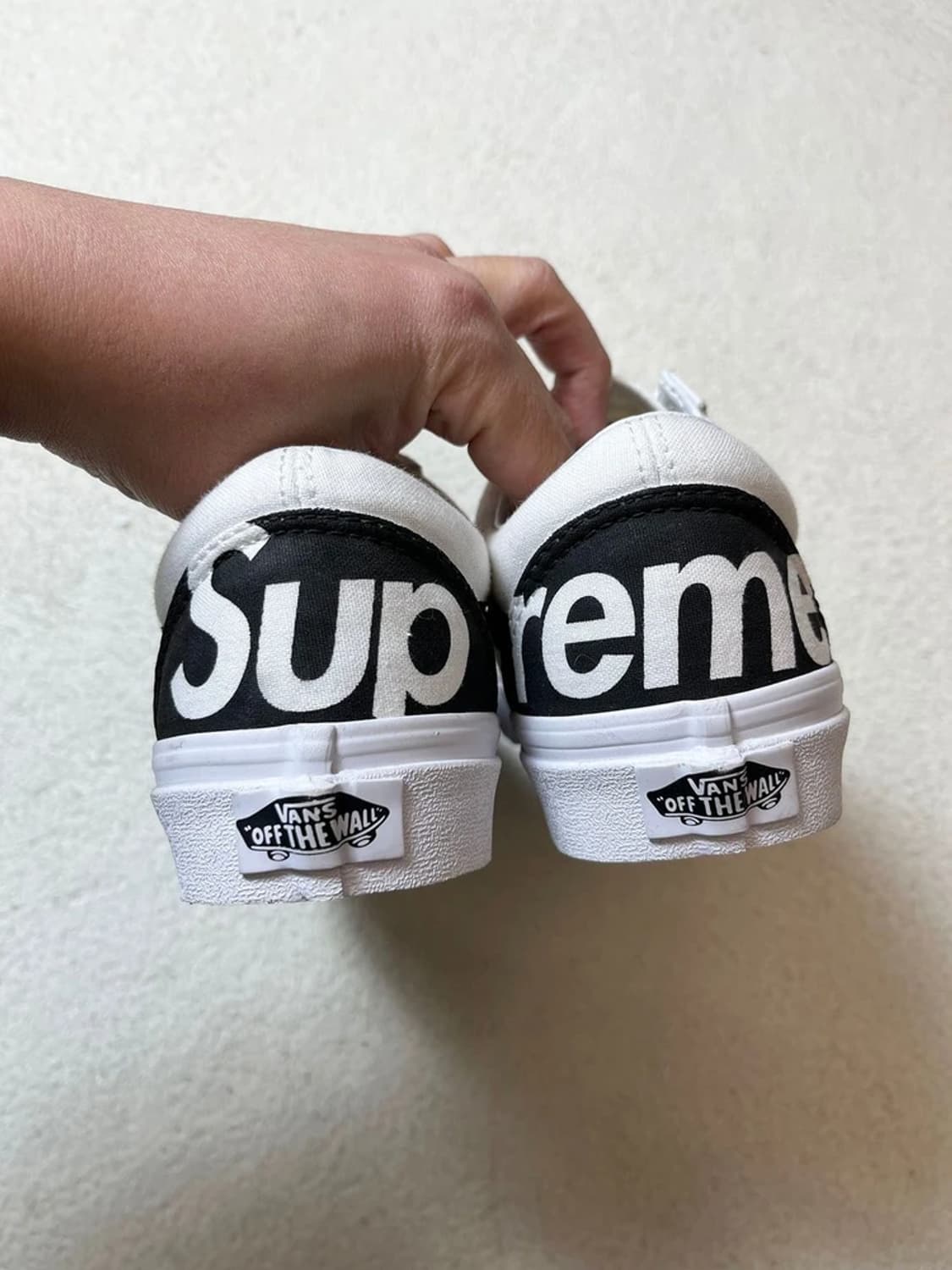 반스 올드스쿨 슈프림 커스텀 스니커즈 A1833 상품이미지6