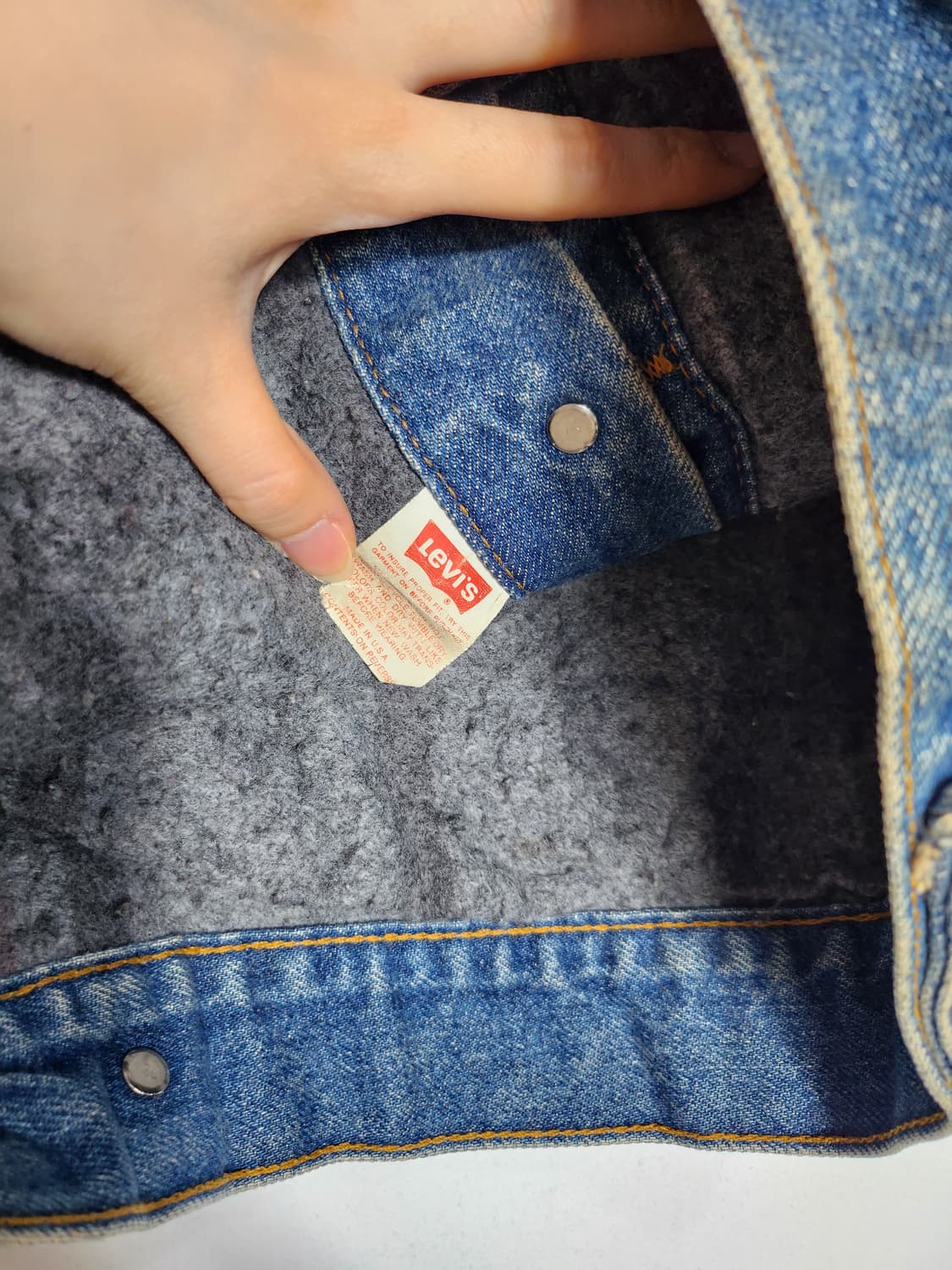 리바이스 데님 트러커 자켓 상품이미지4