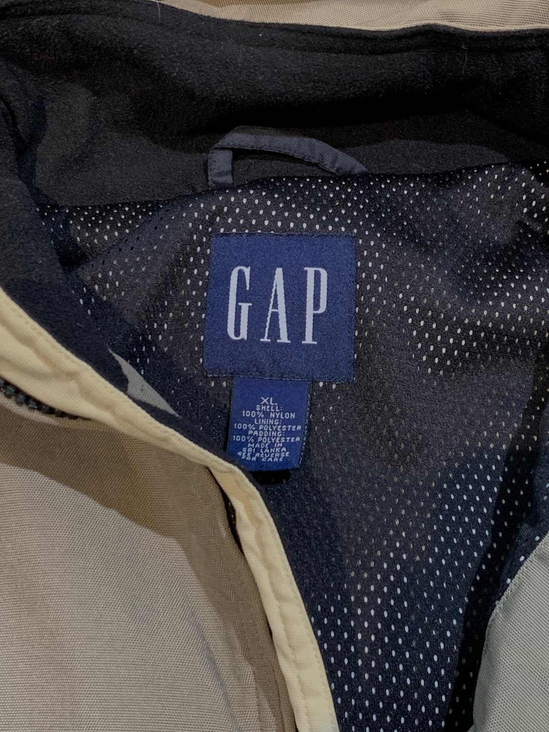 올드 갭 퀼트 라인드 스키 자켓 상품이미지3