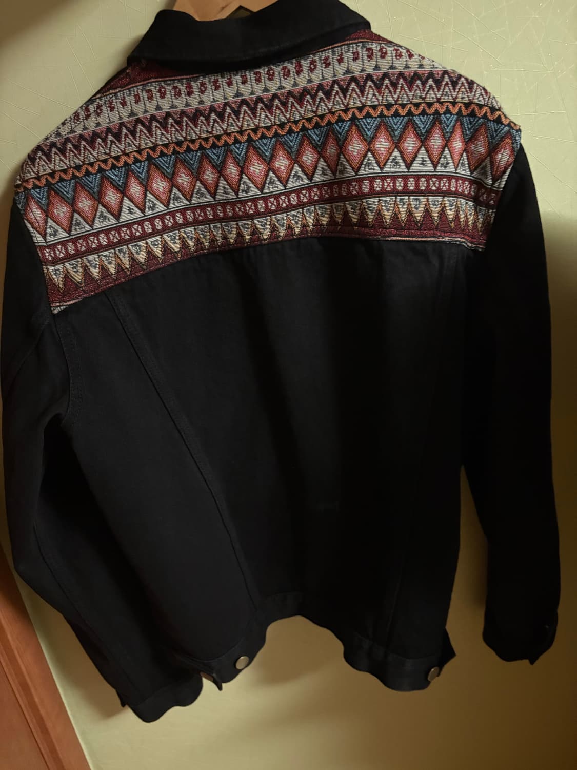 이알에스코 데님 트러커 자켓(블랙) L사이즈 상품이미지4