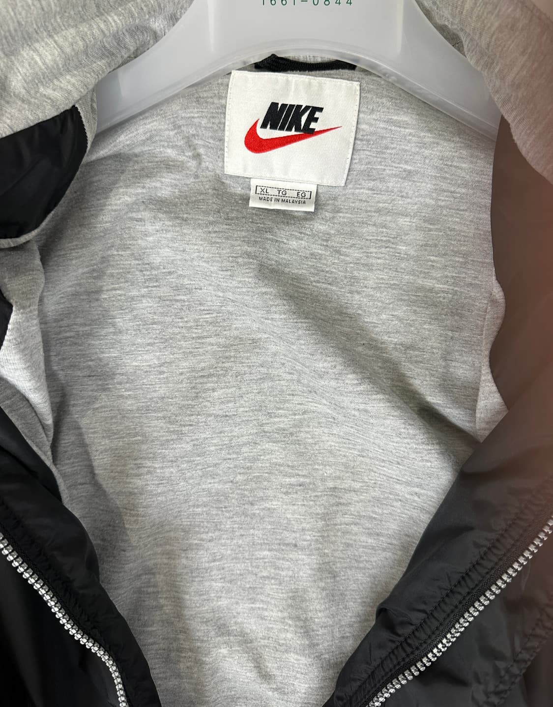 나이키 빈티지 90s 바람막이 화이트 스우시 자켓 상품이미지4