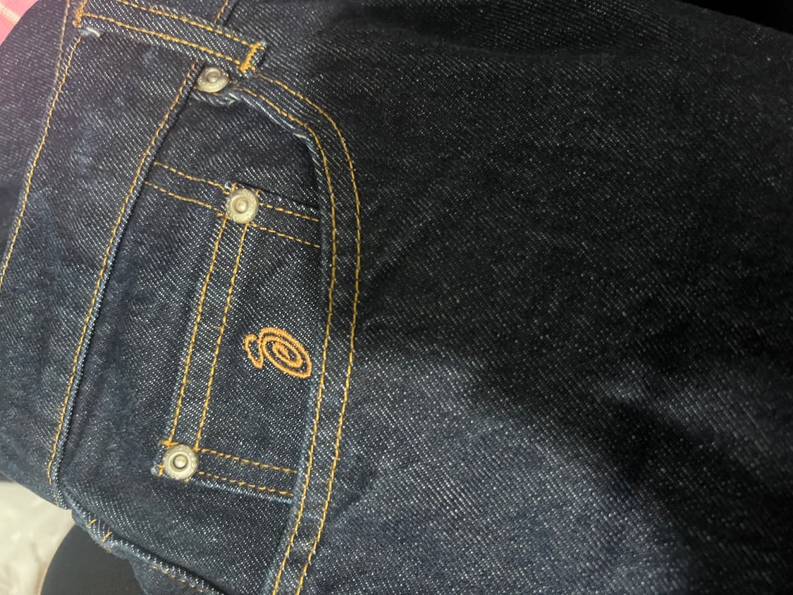 스투시 린스드 인디고 빅올진 데님 상품이미지5