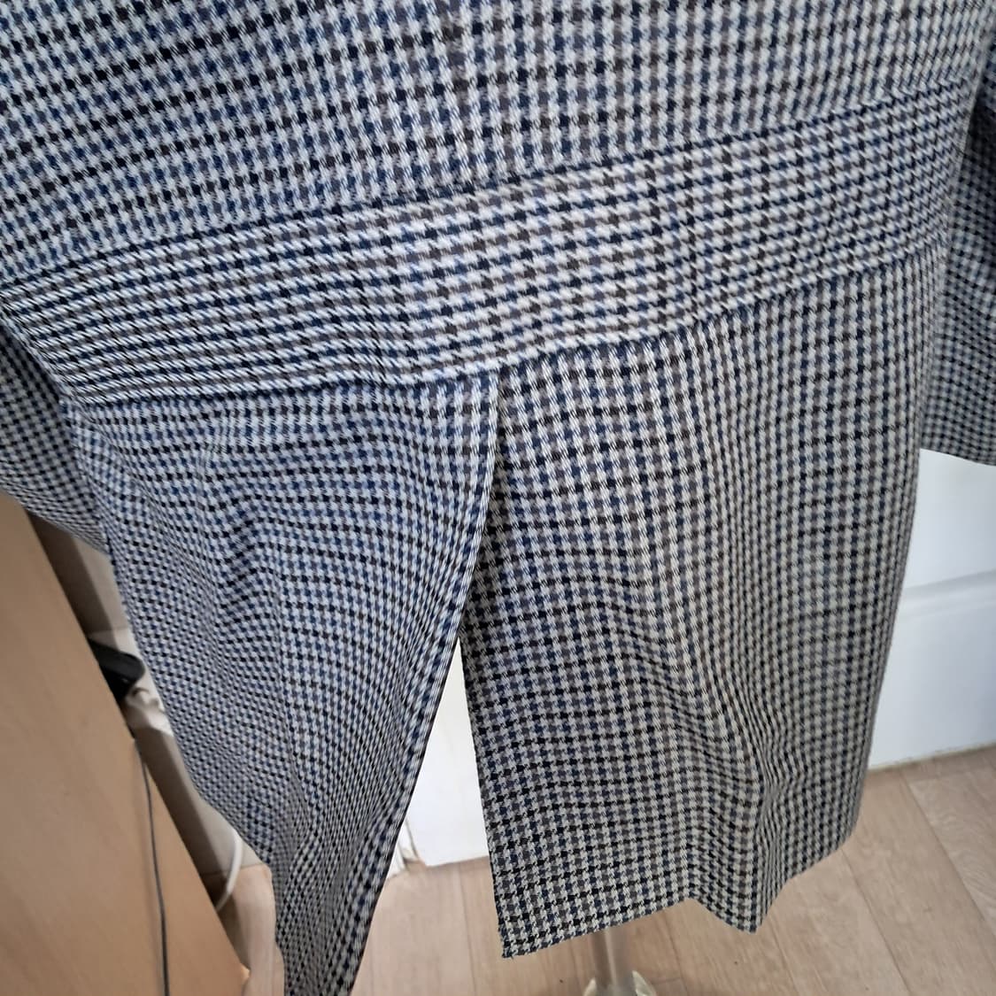 닥스 체크 모 100% 자켓 블레이저 95(봄 가을용) 상품이미지6